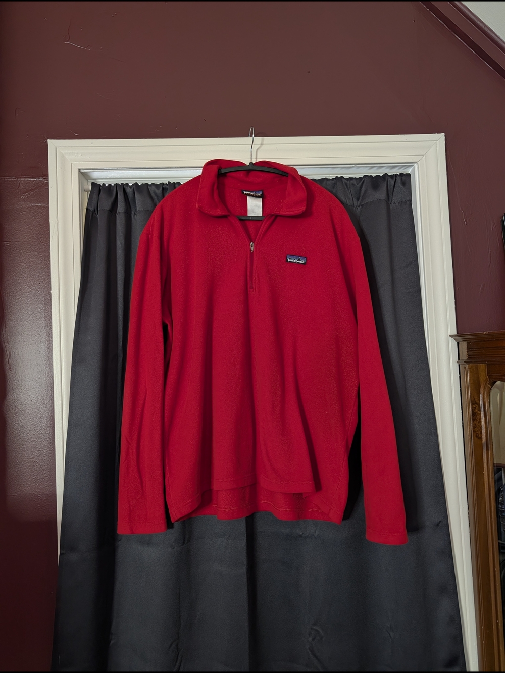Patagonia Vintage SYNCHILLA Men’s Half-Zip Fleece Pullover Sweatshirt